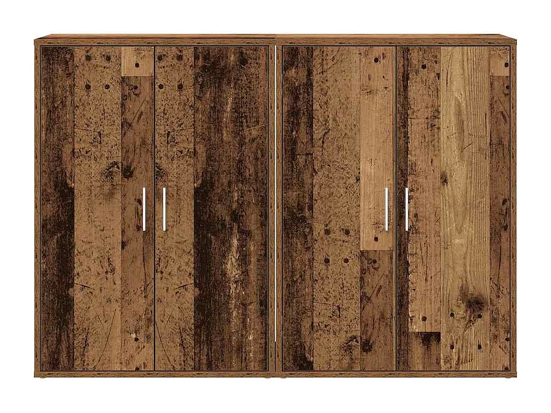 Sideboard Antikholz 60 x 31 x 84 cm Holzwerkstoff