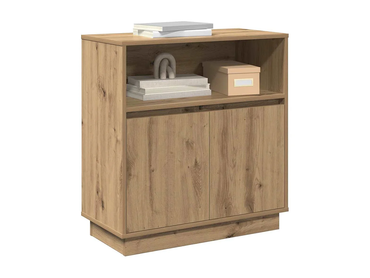 Dressoir met LED Artisan Oak 71x34,5x75 cm Technisch hout