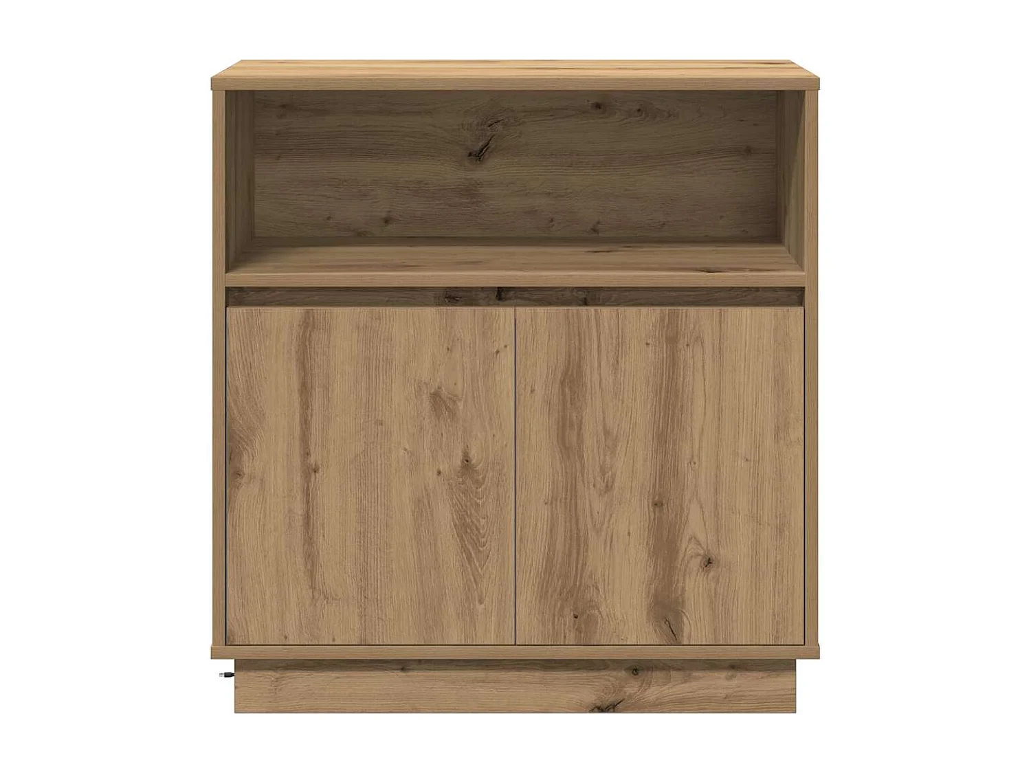 Buffet avec LED Chêne Artisan 71x34,5x75 cm Bois d'ingénierie