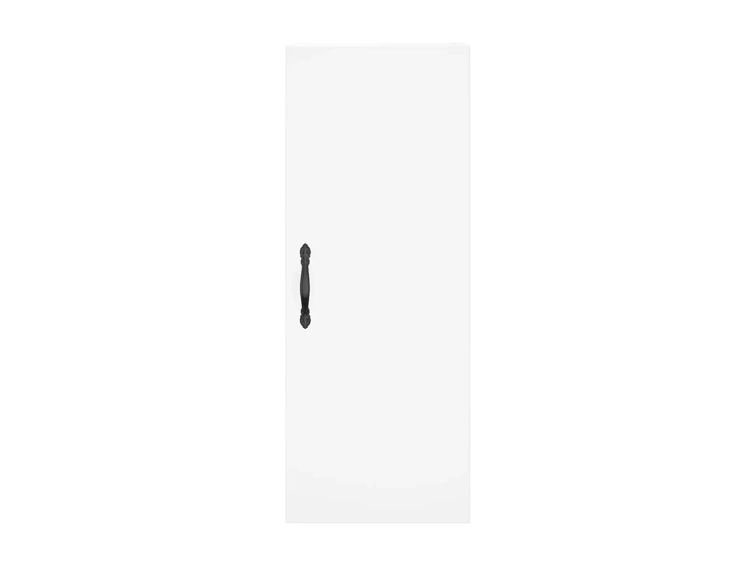 Wit hoog dressoir 34,5x34x180 cm Technisch hout