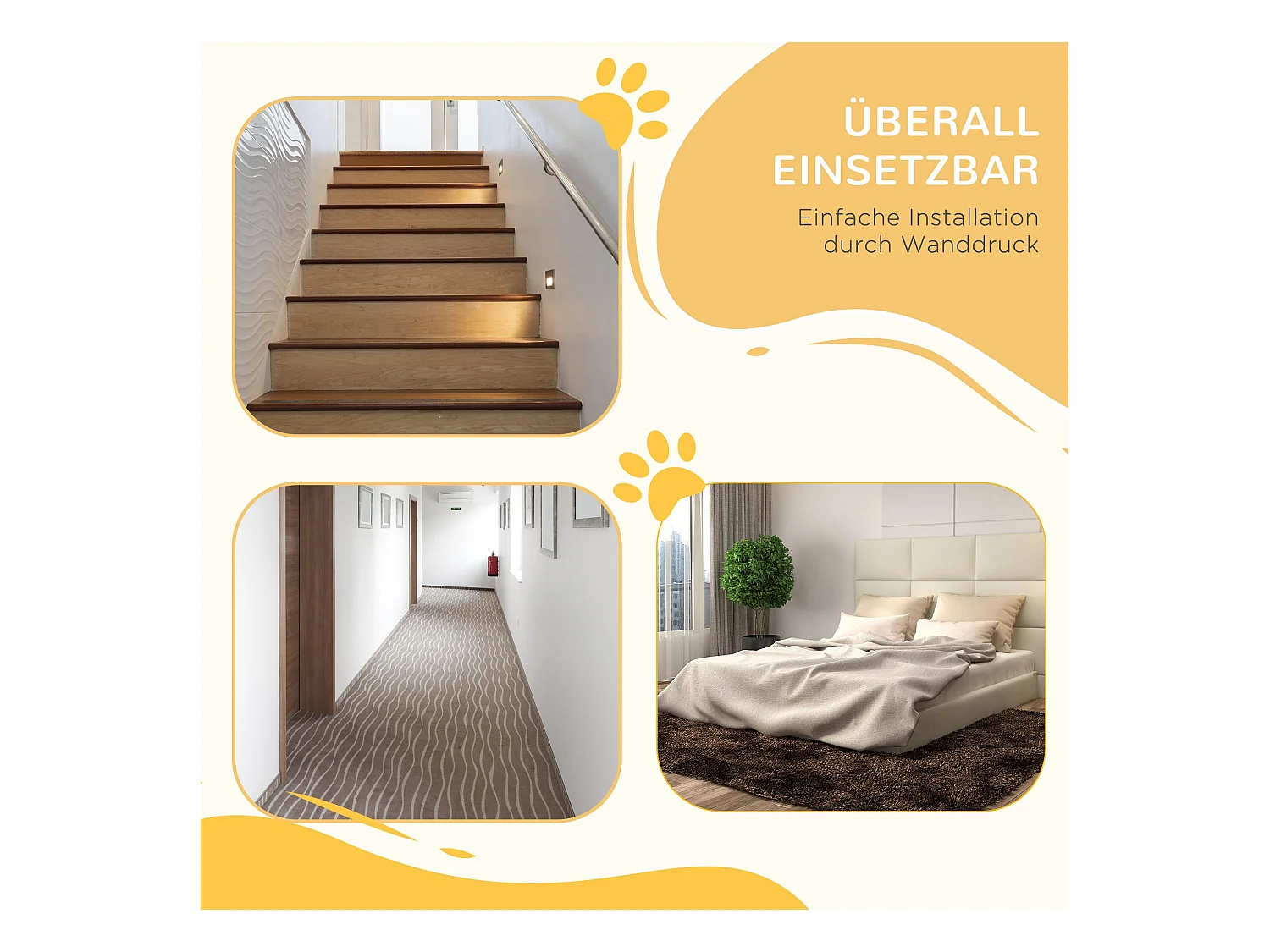 Grille de protection pour porte sans perçage, réglable en largeur, à double verrouillage, métal, blanc (97.5x104.1x3.5 cm)