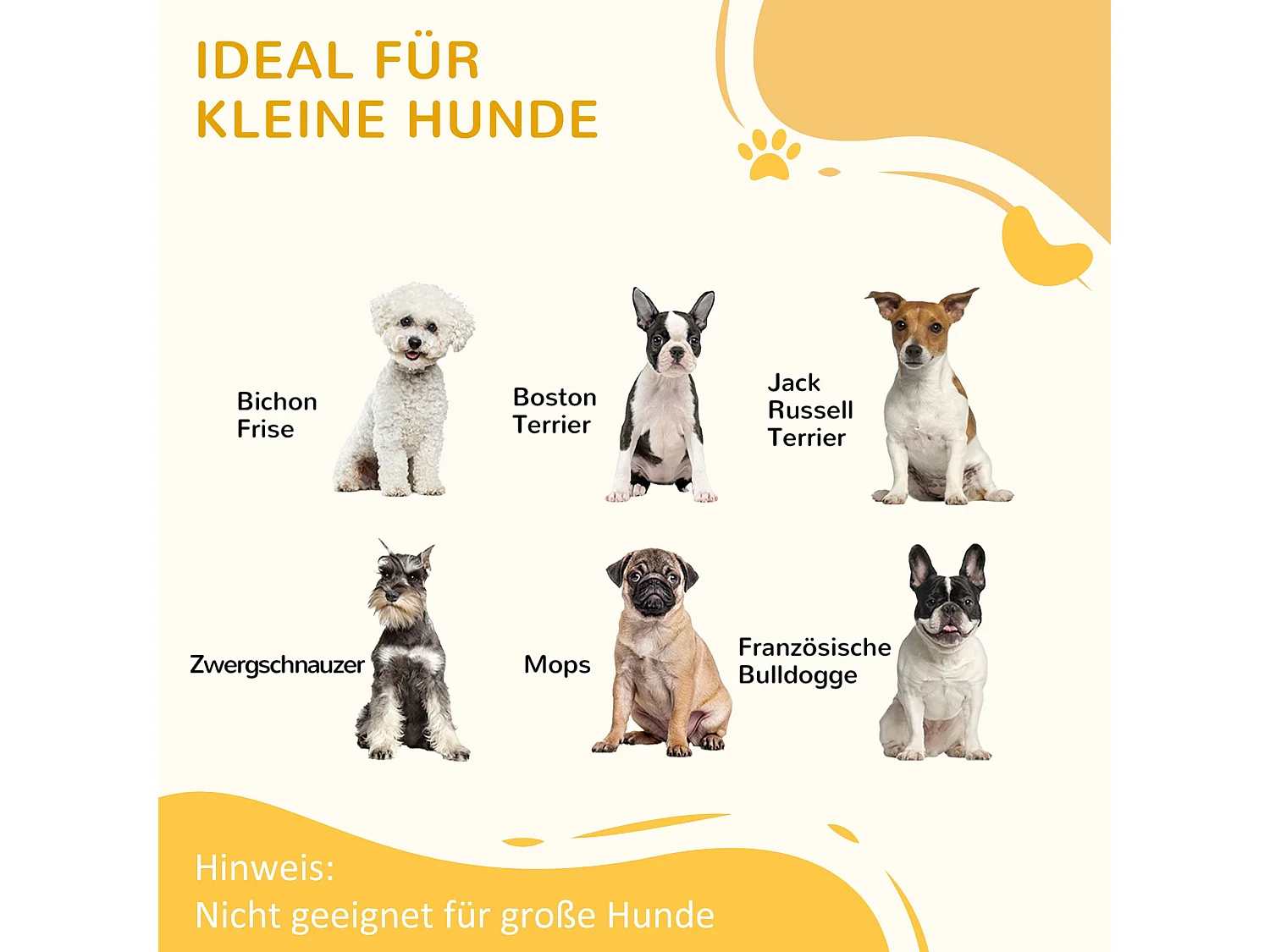 Barrière pour chien pliable, design robuste, bois massif, noir, avec 2 pieds de support (154.5x29.5x61cm)