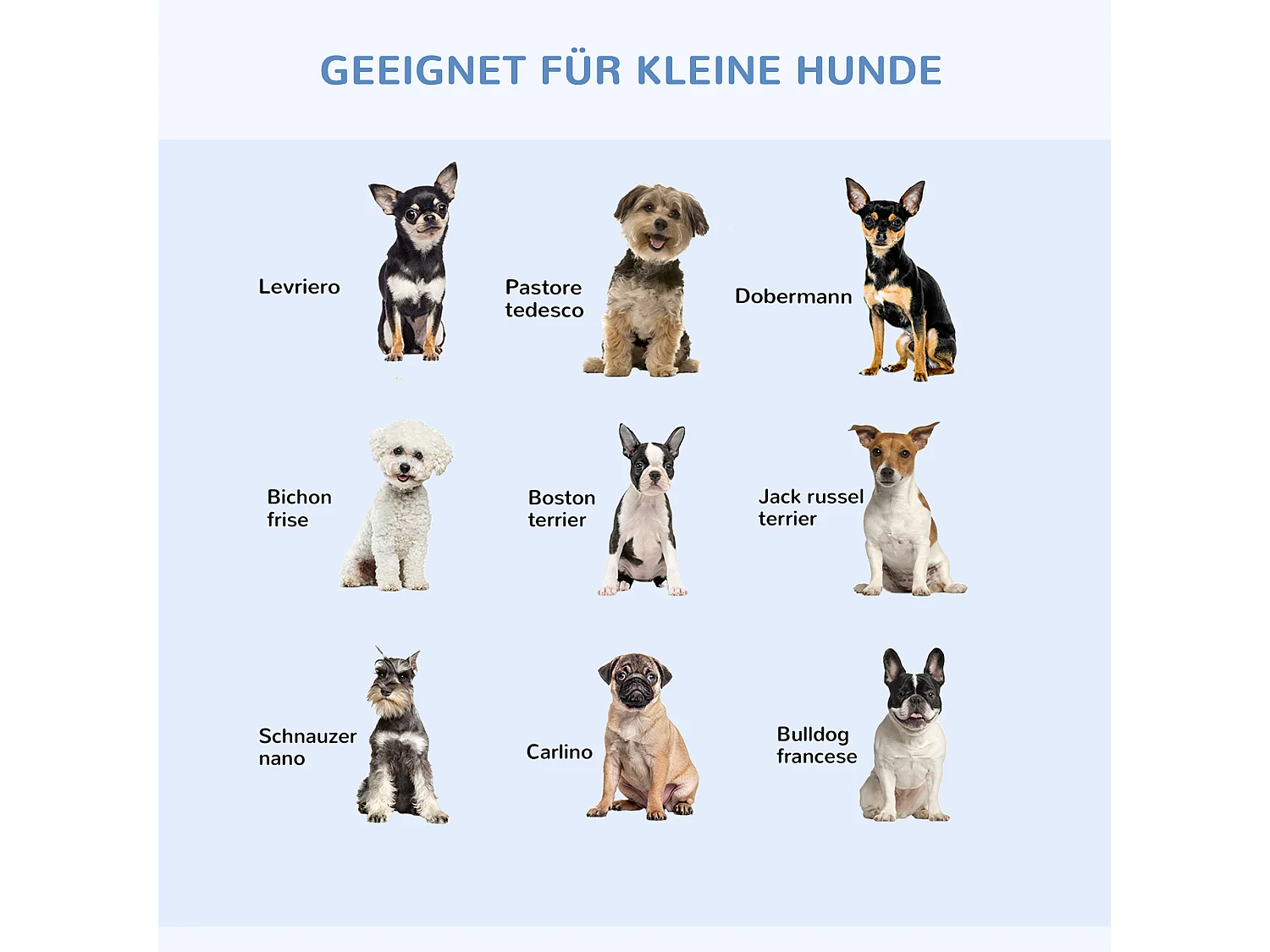 Gabbia da trasporto pieghevole per cani e piccoli animali, in metallo e ABS, nera (76x46x52 cm)