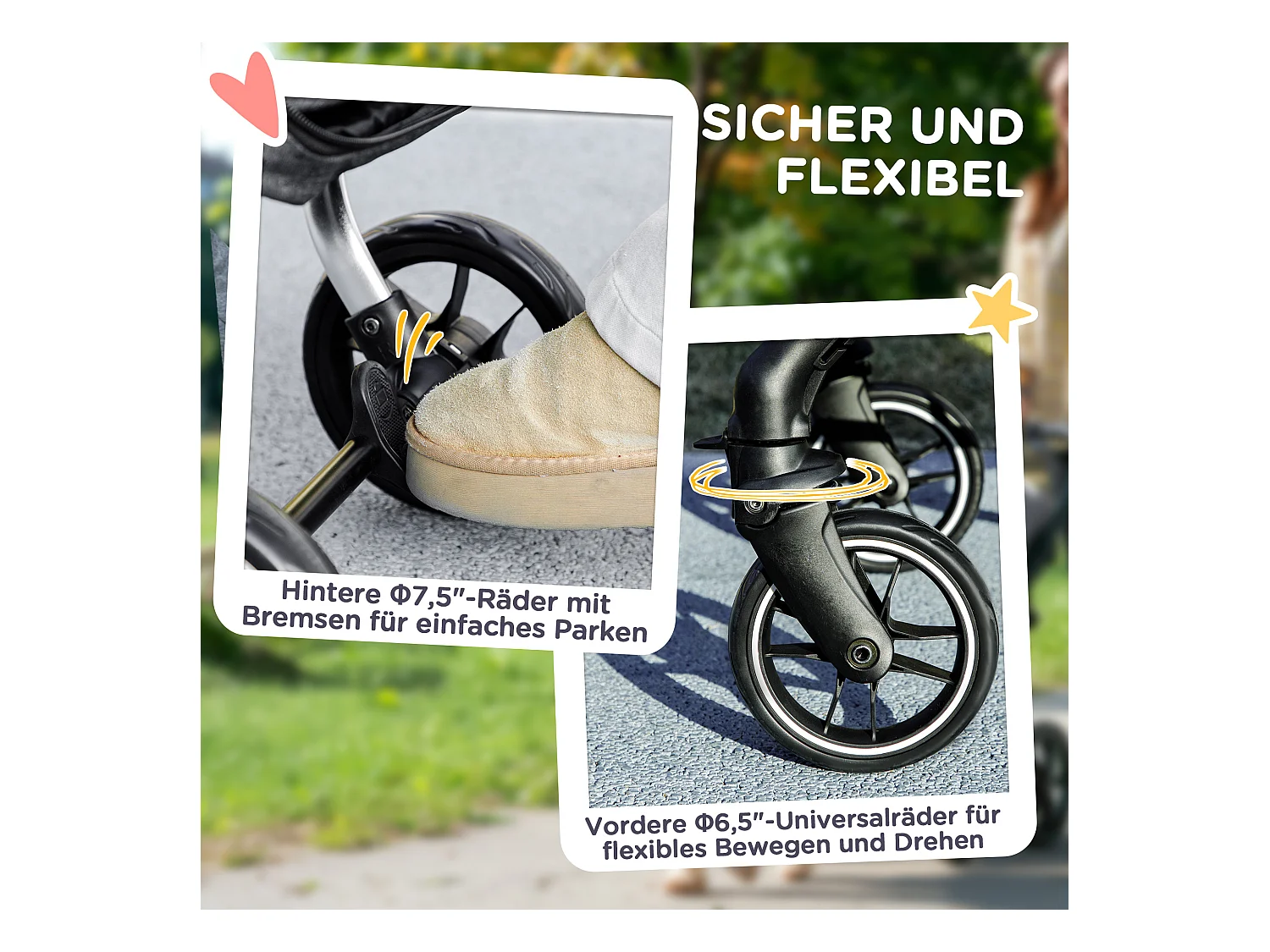 Chariot pliable pour chien et chat, léger en aluminium, avec coussin et panier de rangement, gris (80x48.5x106 cm)