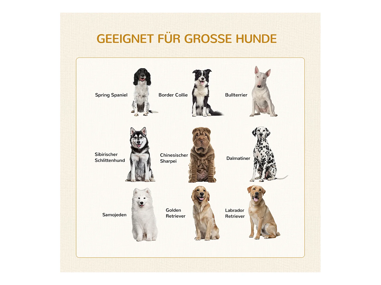 Cage pour chien avec plateau de table, 2 portes, panneau de particules, blanc et noir (94x60x71.5 cm)