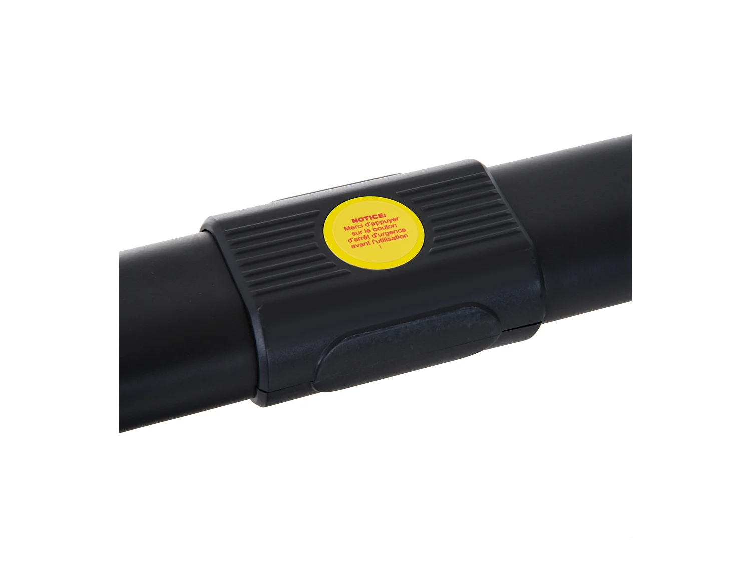 Tapis de course électrique pliable, 1-6 km/h, avec écran LCD, acier, noir (105x56x108.5 cm)