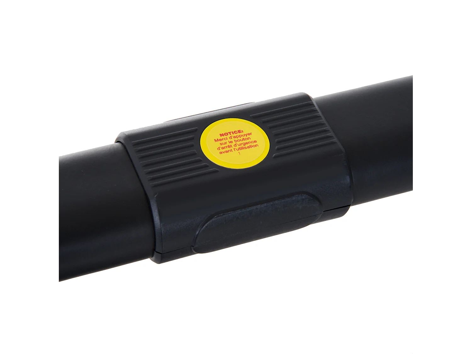 Tapis de course électrique pliable, 1-6 km/h, avec écran LCD, acier, noir (105x56x108.5 cm)