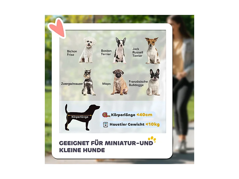 Poussette pliante 2 en 1 pour chien et chat jusqu'à 10 kg, polyester, vert foncé, avec coussin et filets (81x58x97.5cm)