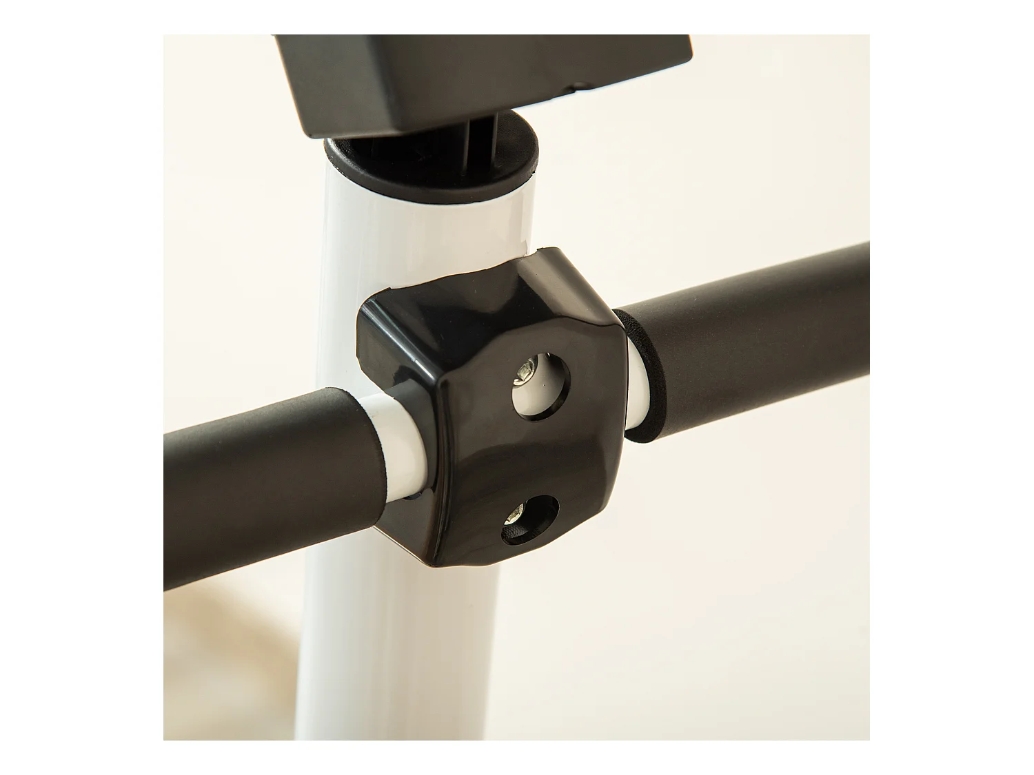 Stepper Fitness avec écran LCD et poignées, pour entraînement à domicile, acier et ABS, vert (55x44x108 cm)