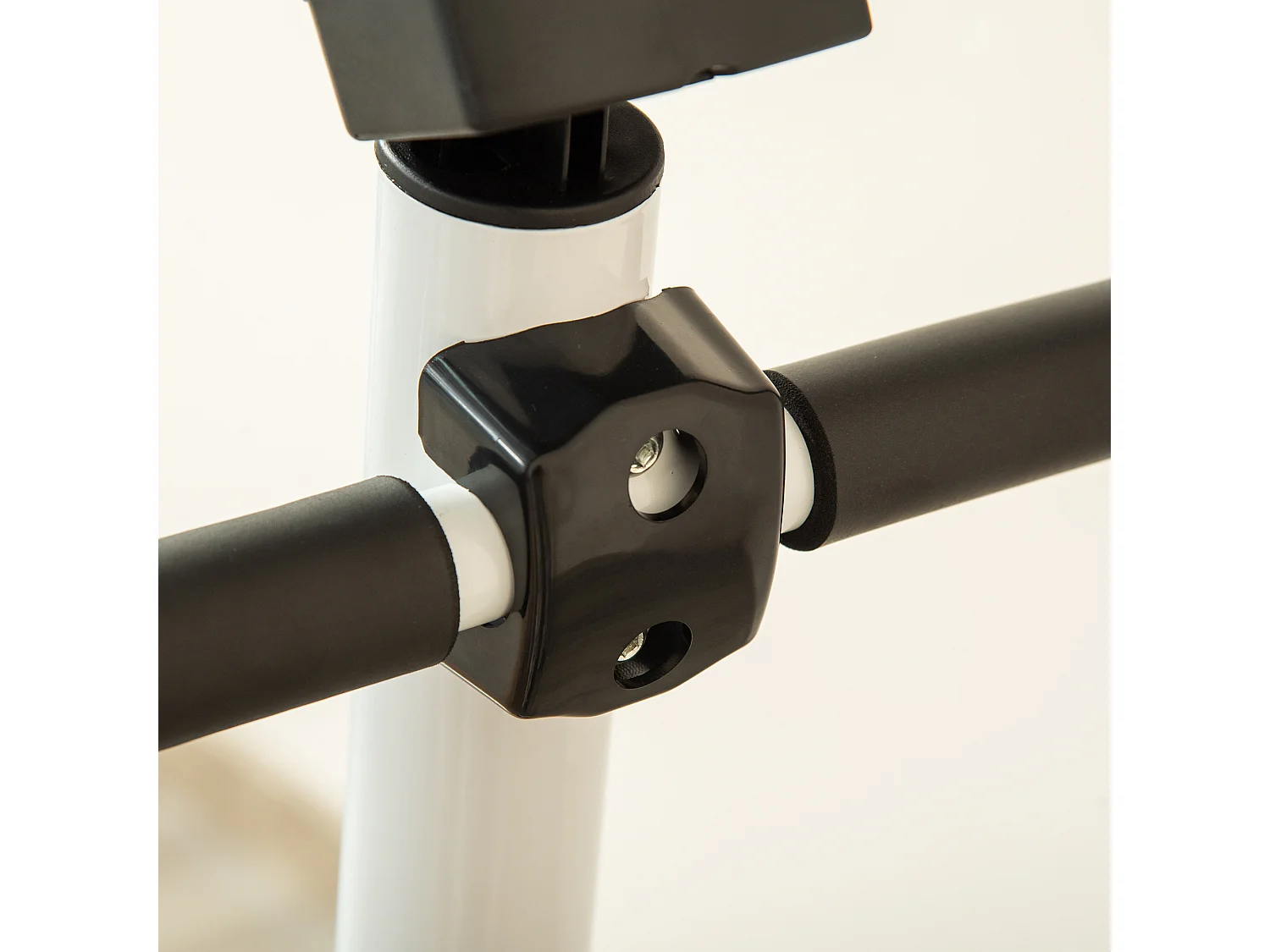 Stepper Fitness avec écran LCD et poignées, pour entraînement à domicile, acier et ABS, vert (55x44x108 cm)