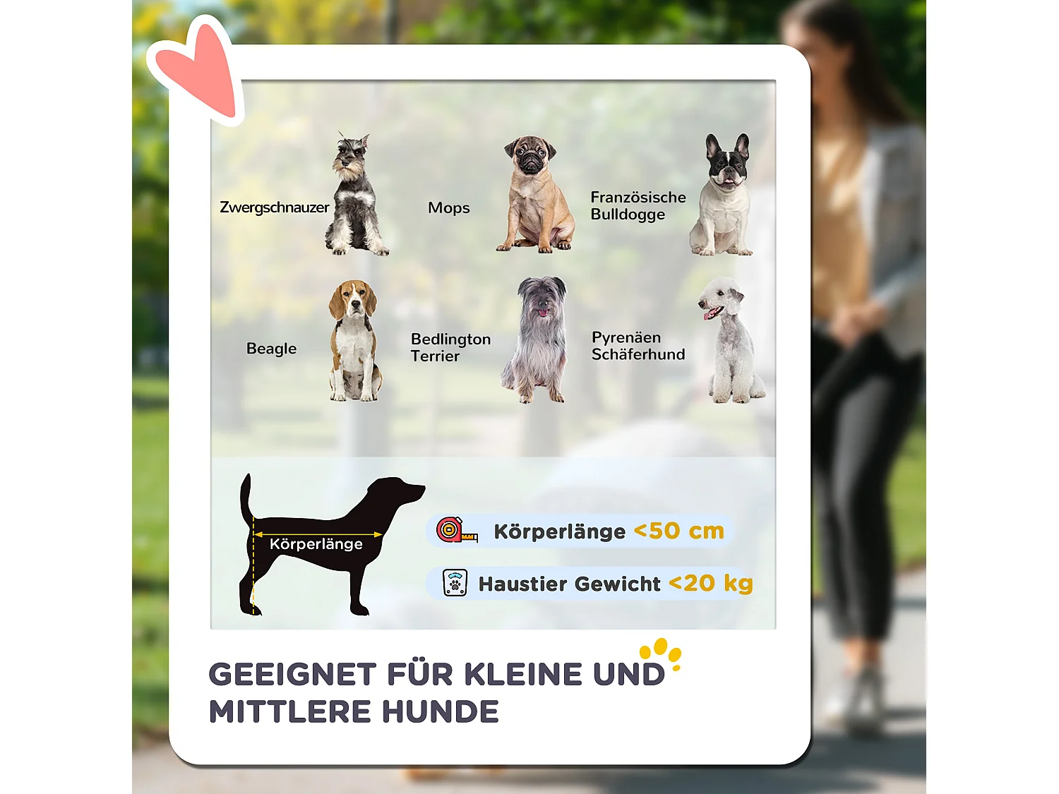 Chariot pliable pour chien, avec coussin, poches latérales et fenêtres en filet, polyester, bleu (102x62x105cm)