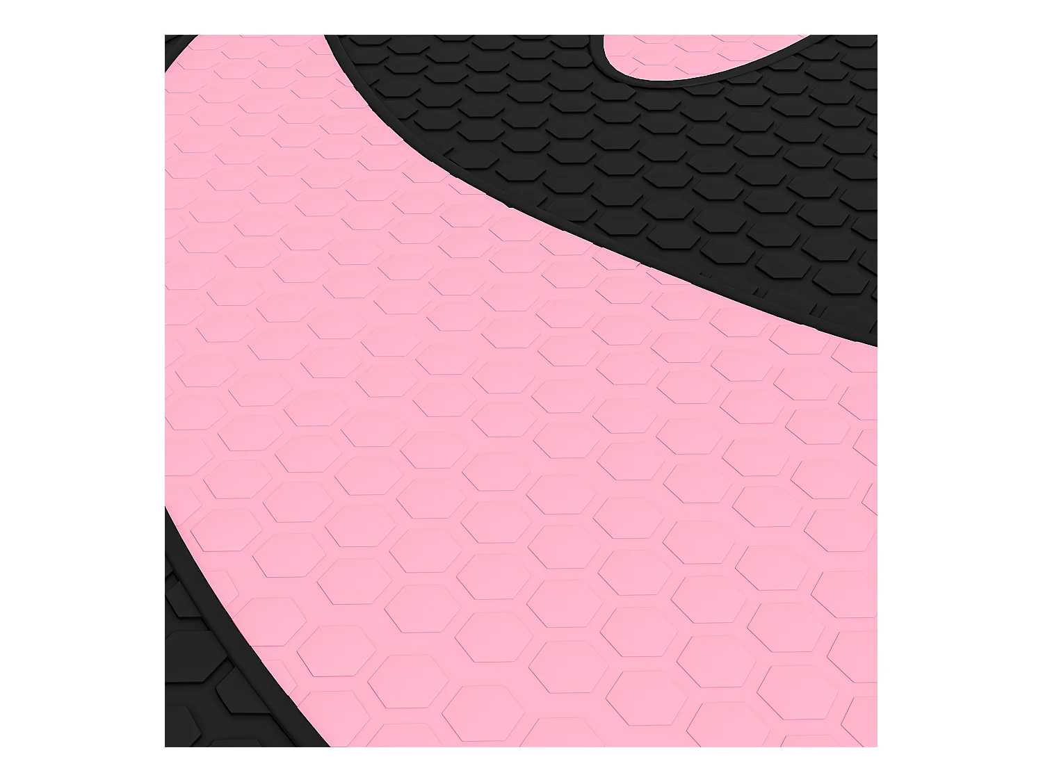 Verstelbare Aerobic Stepper, Kunststof, voor Fitness en Thuistraining, Zwart (80x31x20 cm)