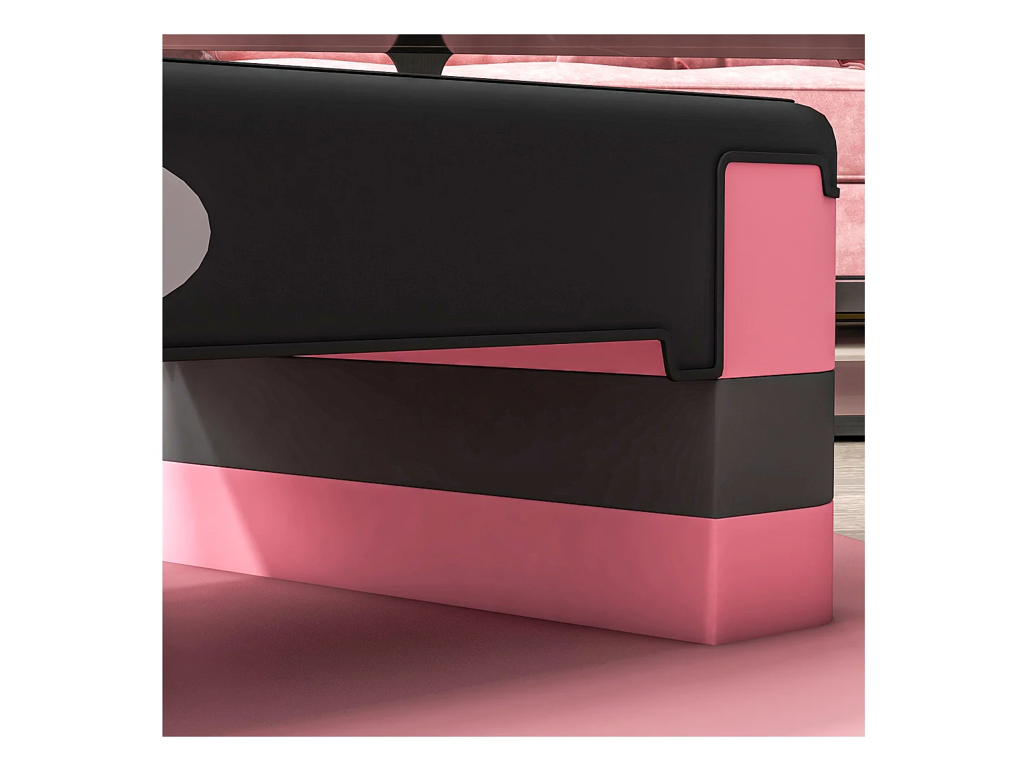 Verstelbare Aerobic Stepper, Kunststof, voor Fitness en Thuistraining, Zwart (80x31x20 cm)