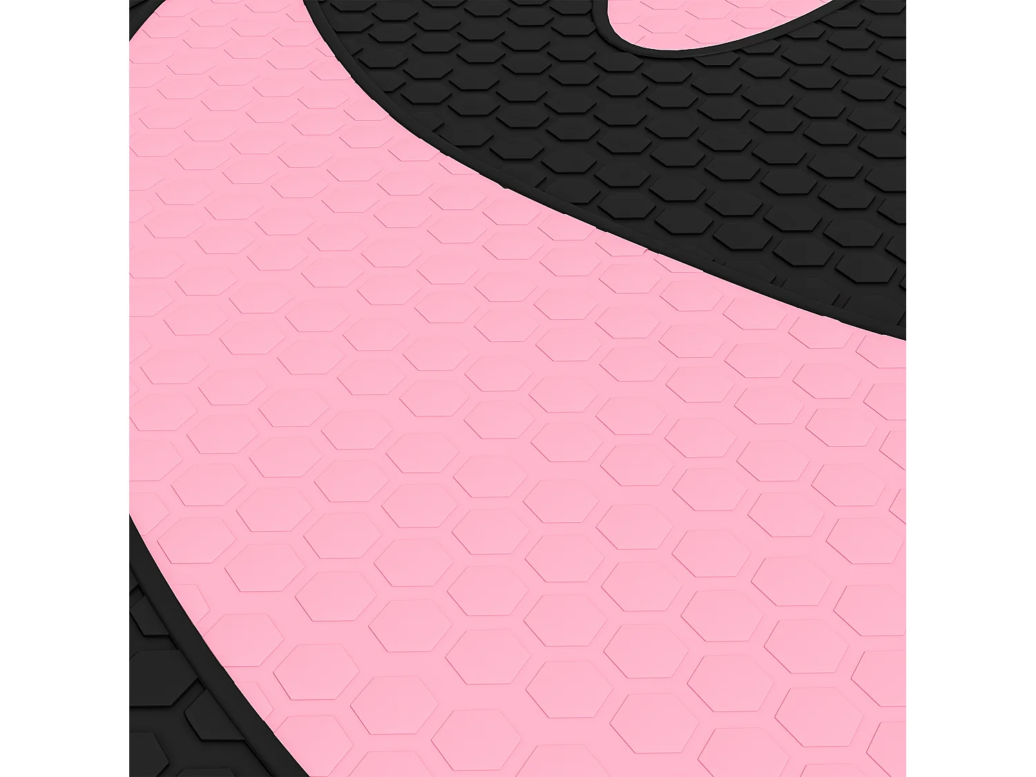 Stepper Aerobic réglable, en plastique, pour fitness et entraînement à domicile, noir (80x31x20 cm)