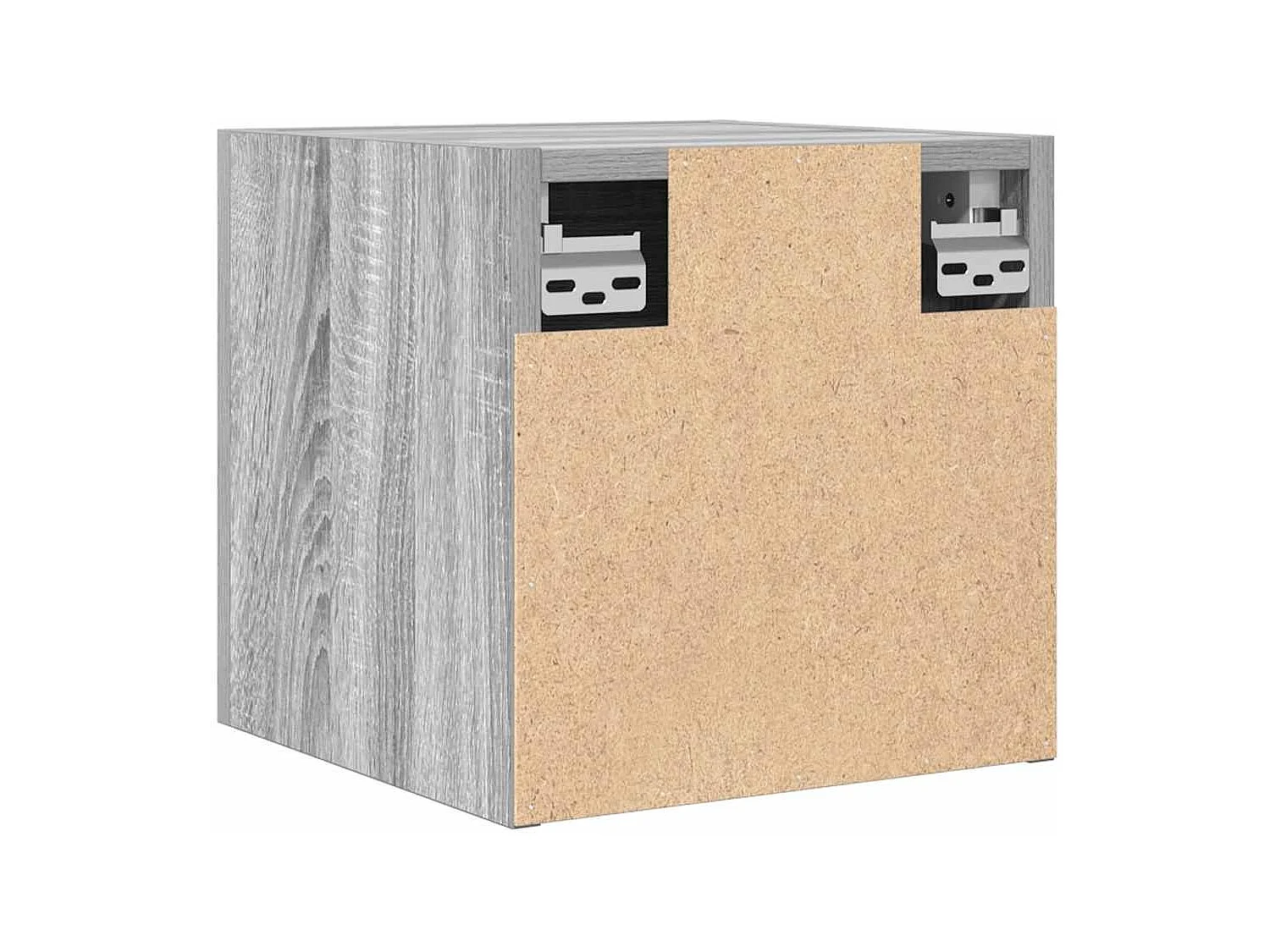 Mobile TV da parete grigio Sonoma 30,5x30x30 cm