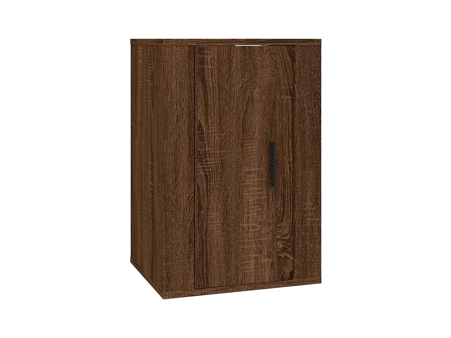 Wandmontierter TV-Schrank Braune Eiche 40x34,5x60 cm