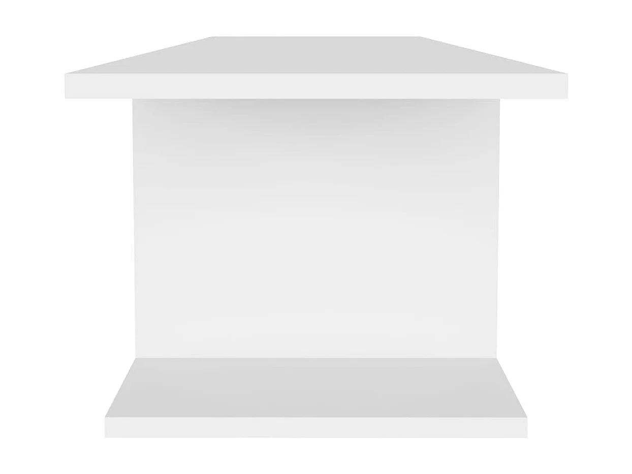 Meuble TV mural Blanc 103x30x26,5 cm