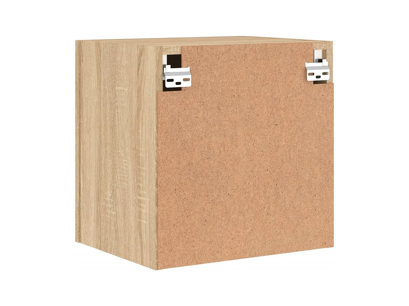 Wandmontierter TV-Schrank aus Sonoma-Eiche, 40,5 x 30 x 40 cm, Holzwerkstoff