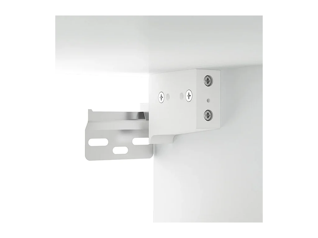 Mobile porta TV bianco da parete 100x34,5x40 cm