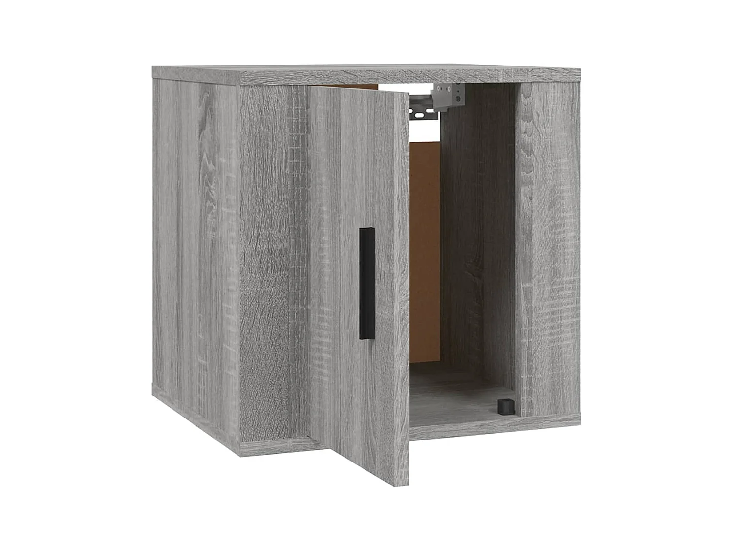 Mobile TV da parete grigio Sonoma 40x34,5x40 cm