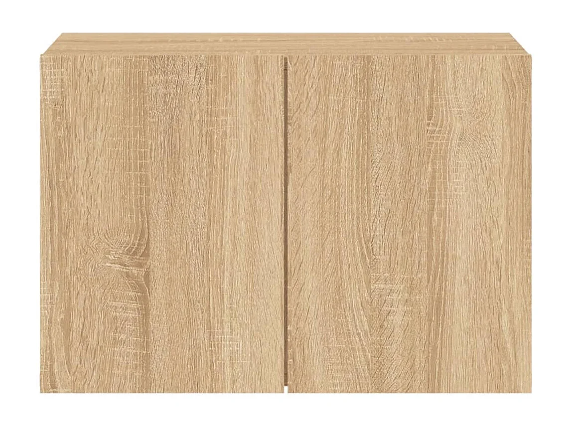 Mueble de TV de pared de roble Sonoma 60x30x41 cm