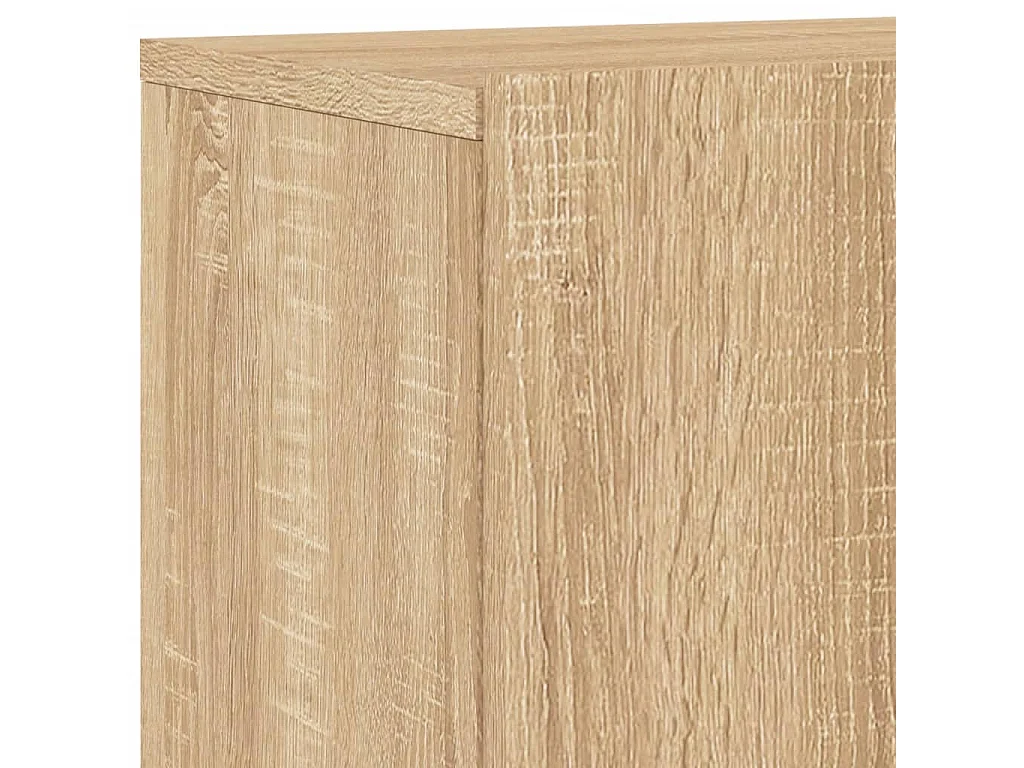 Mueble de TV de pared de roble Sonoma 60x30x41 cm