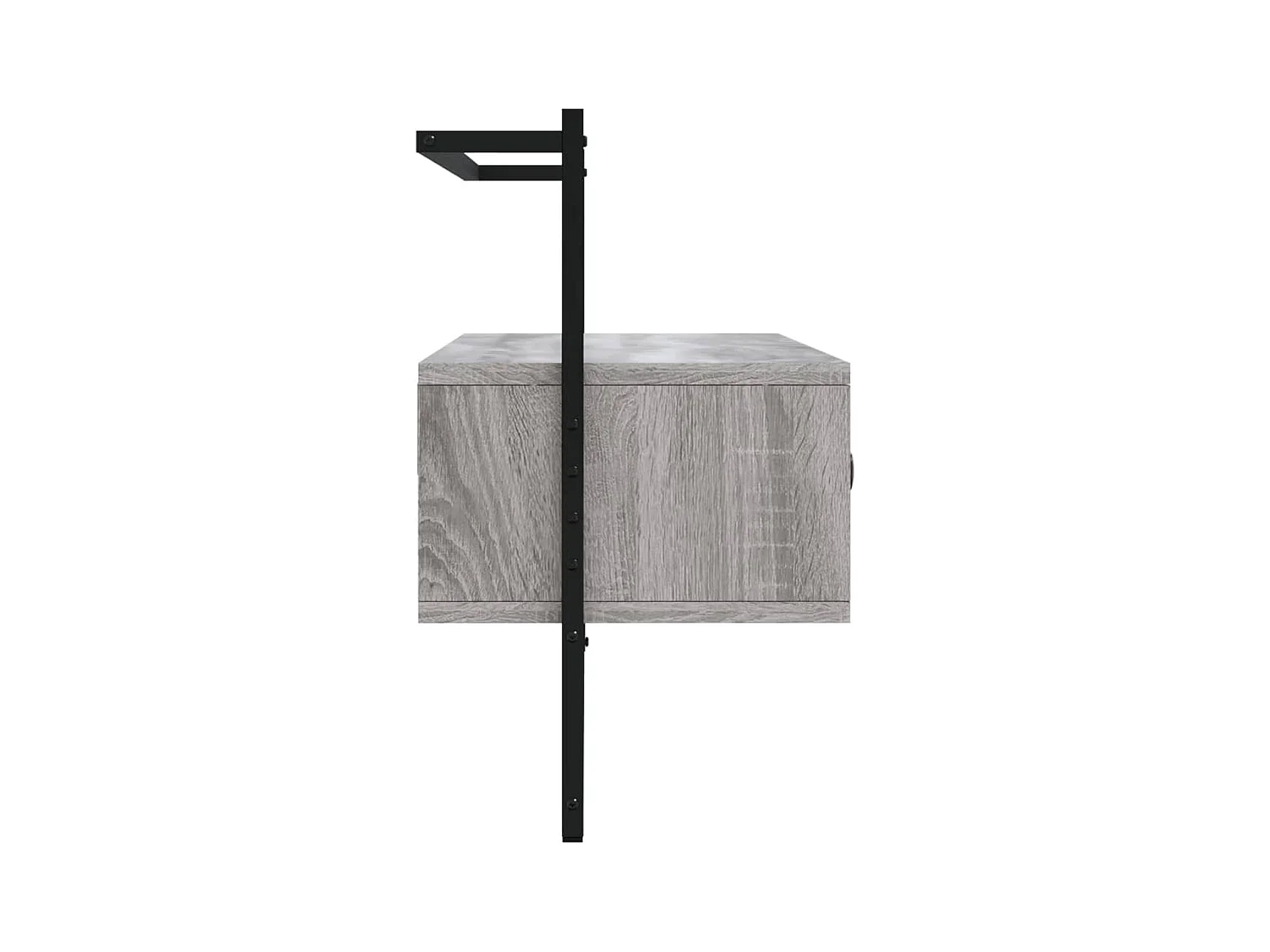 Mobile TV da parete Sonoma Grey 100,5x30x51 cm in legno ingegnerizzato