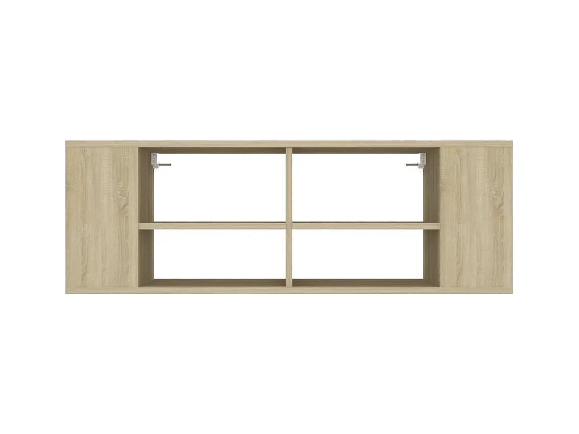 TV-Wandschrank Sonoma Eiche 102x35x35 cm Holzwerkstoff