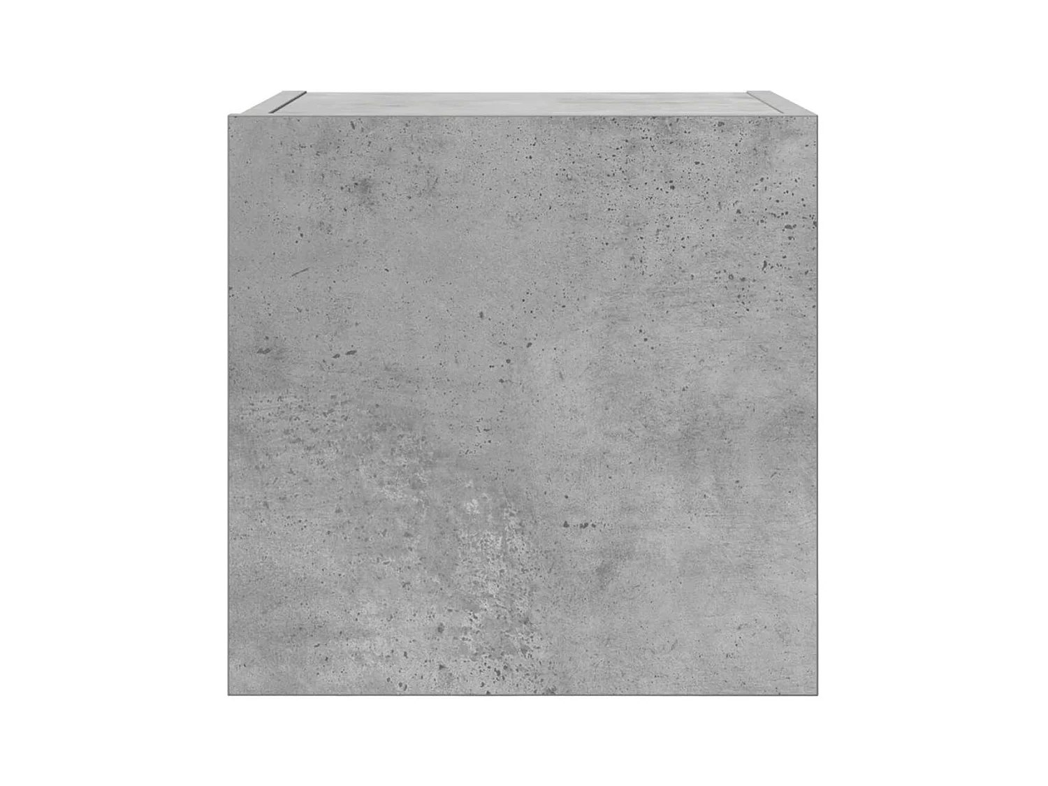 Mobile TV da parete grigio cemento 30,5x30x30 cm