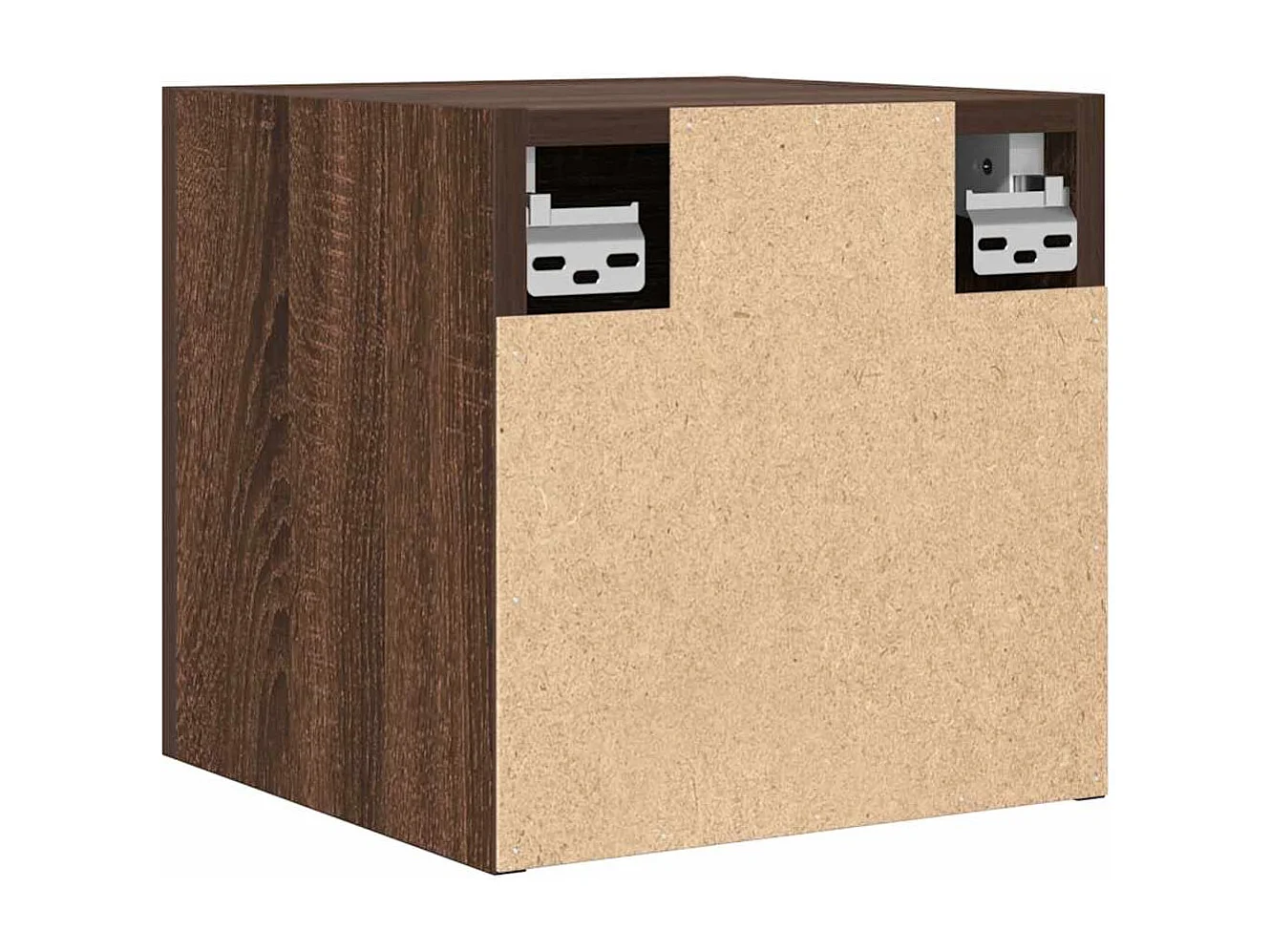 Mobile TV a parete Rovere marrone 30,5x30x30 cm