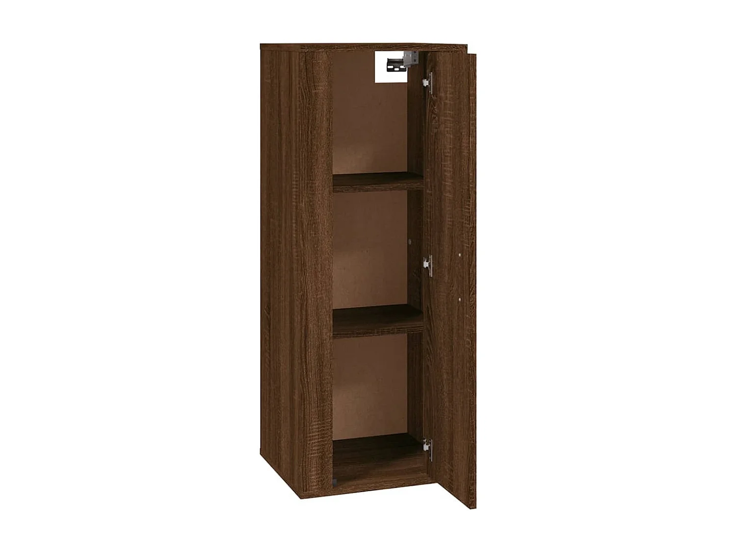 Mobile TV sospeso Rovere marrone 40x34,5x100 cm