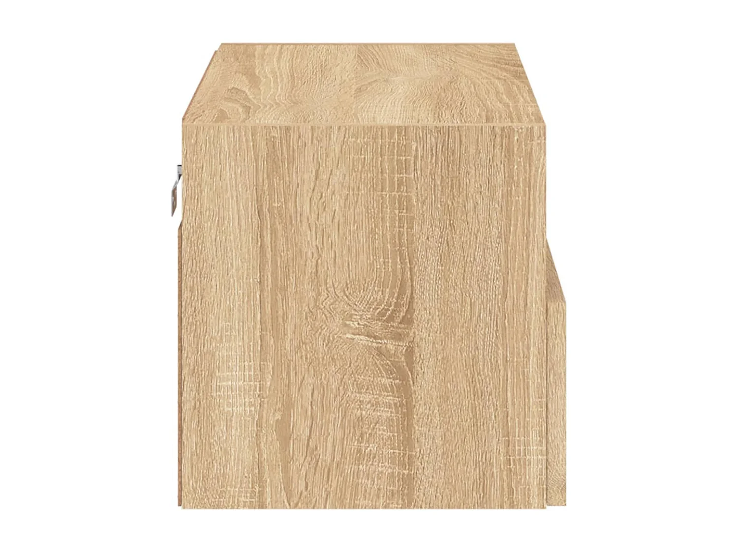Sonoma eiken wandmeubel 60x30x30 cm bewerkt hout