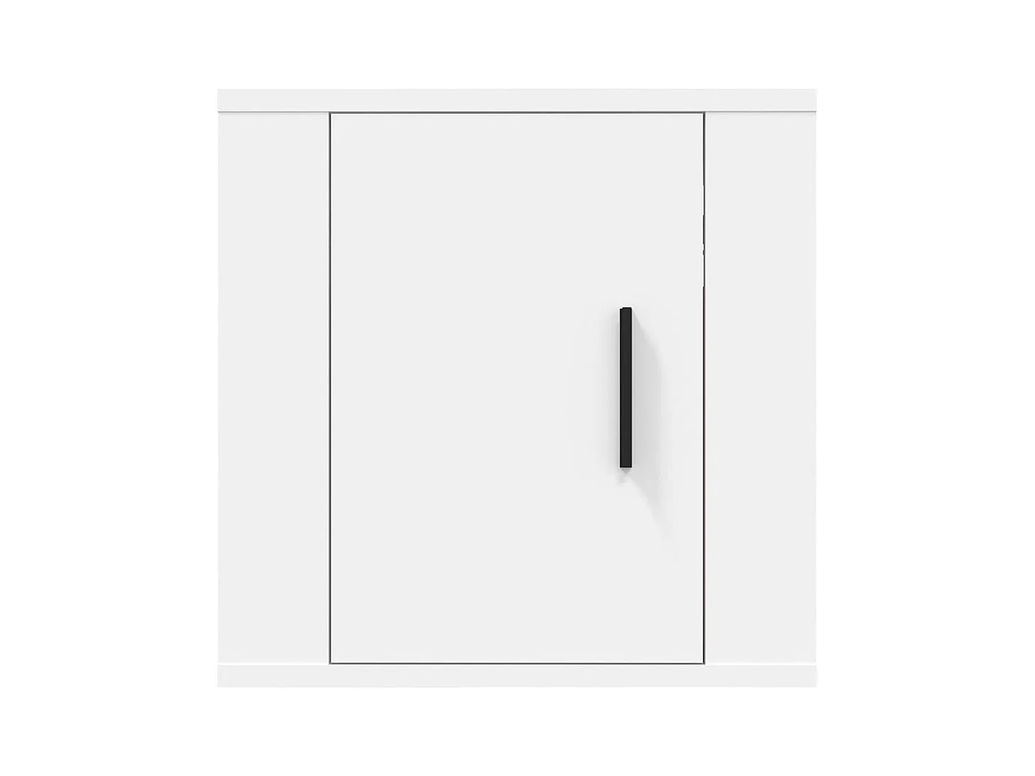 Mobile porta TV bianco da parete 40x34,5x40 cm