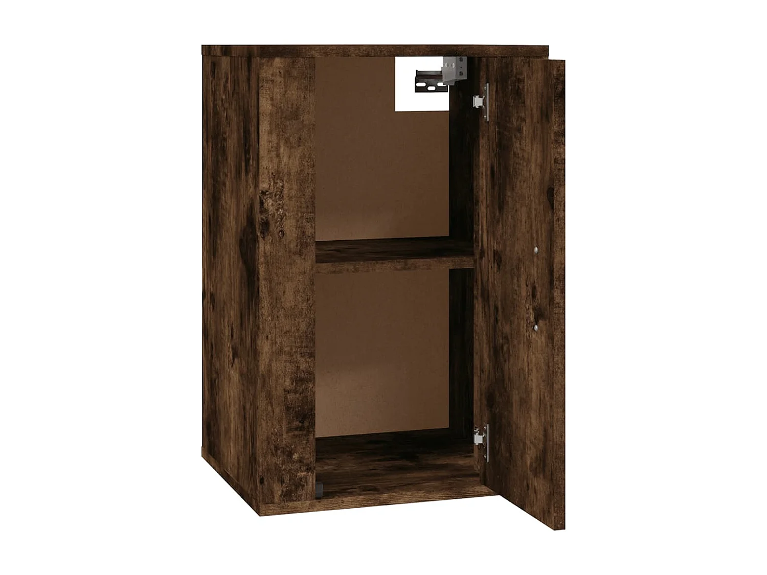 Mueble TV de pared Roble ahumado 40x34,5x60 cm