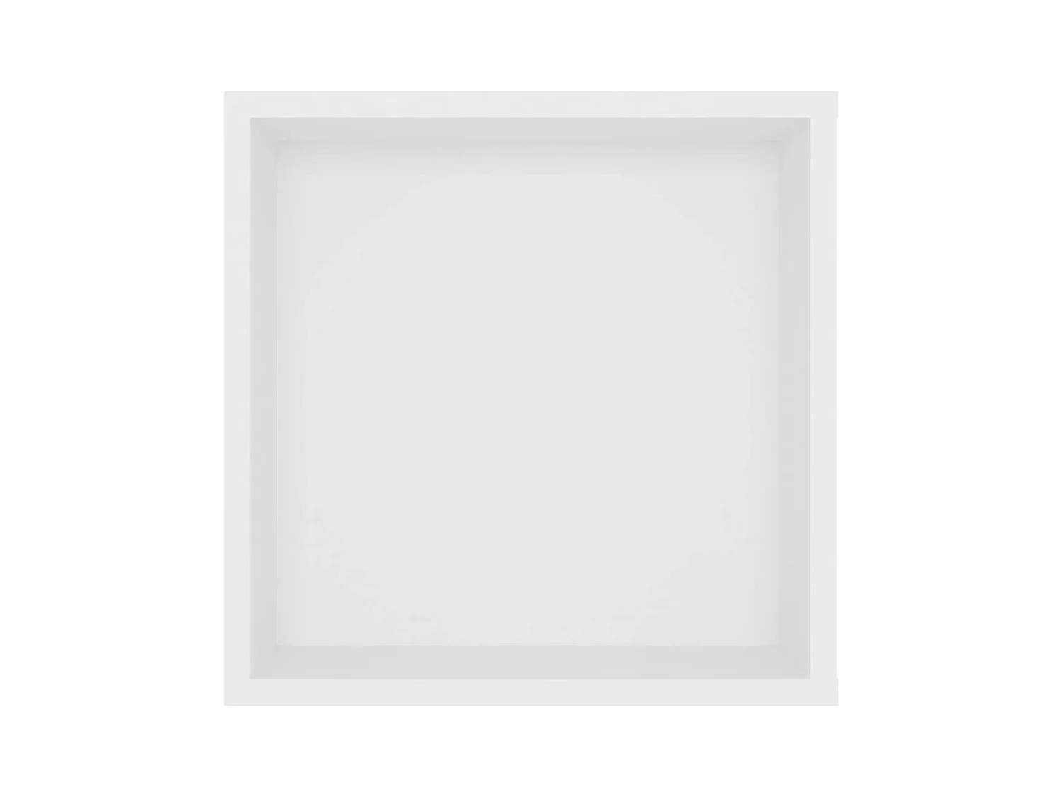 Mobile TV da parete bianco 102x35x35 cm in legno ingegnerizzato