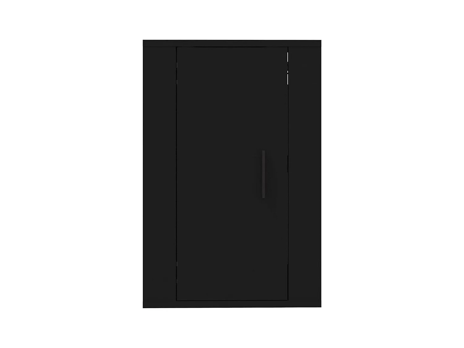 Mobile porta TV da parete nero 40x34,5x60 cm