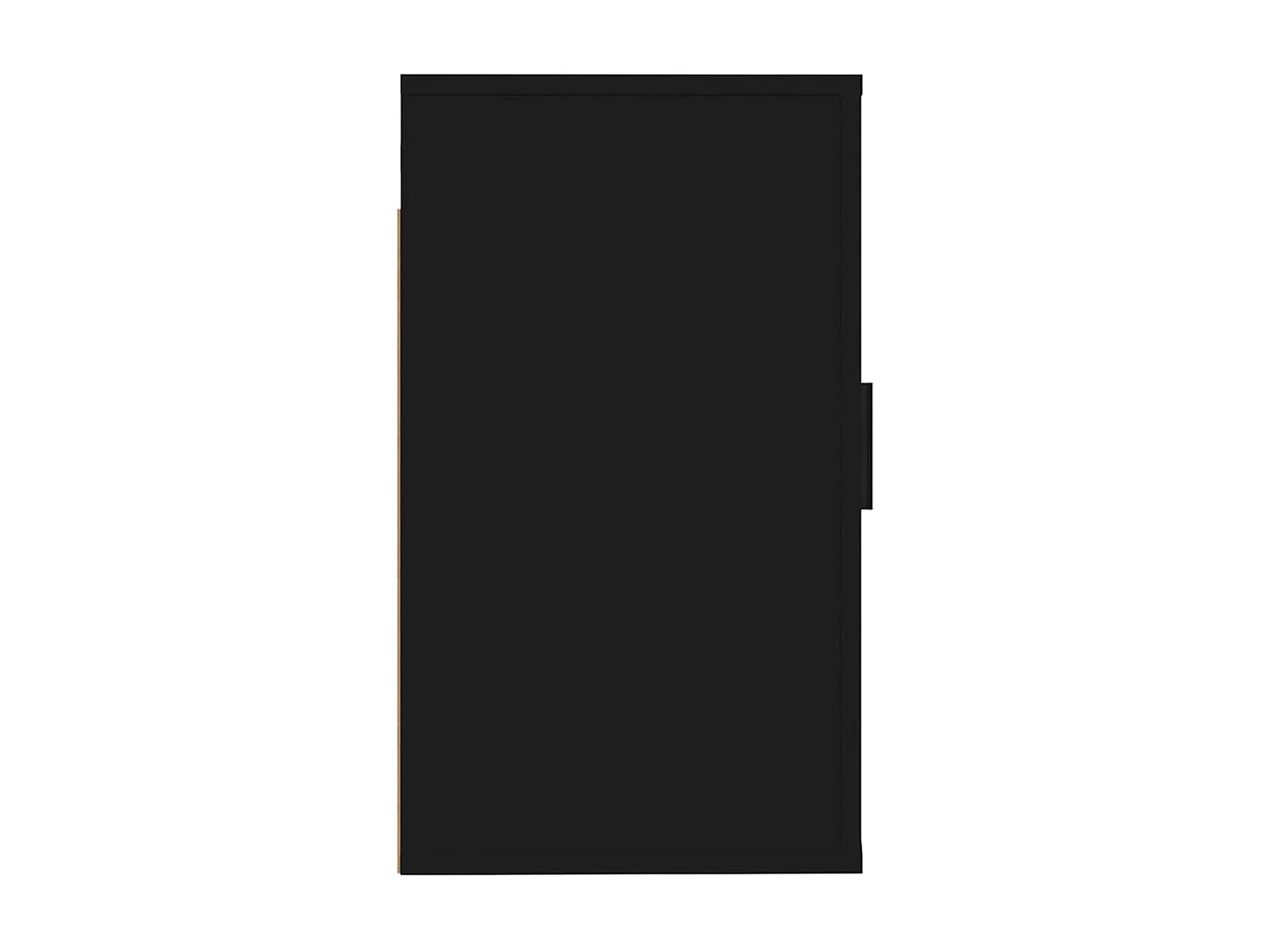 Mobile porta TV da parete nero 40x34,5x60 cm