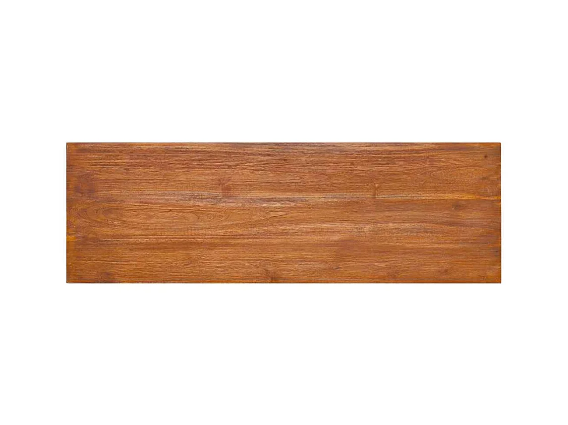 Wandmeubel TV 90x30x30 cm Massief teakhout