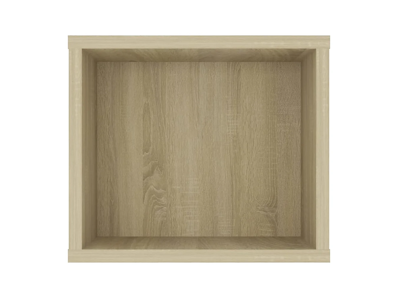 Meuble TV suspendu Chêne sonoma 100x30x26,5 cm Bois ingénierie