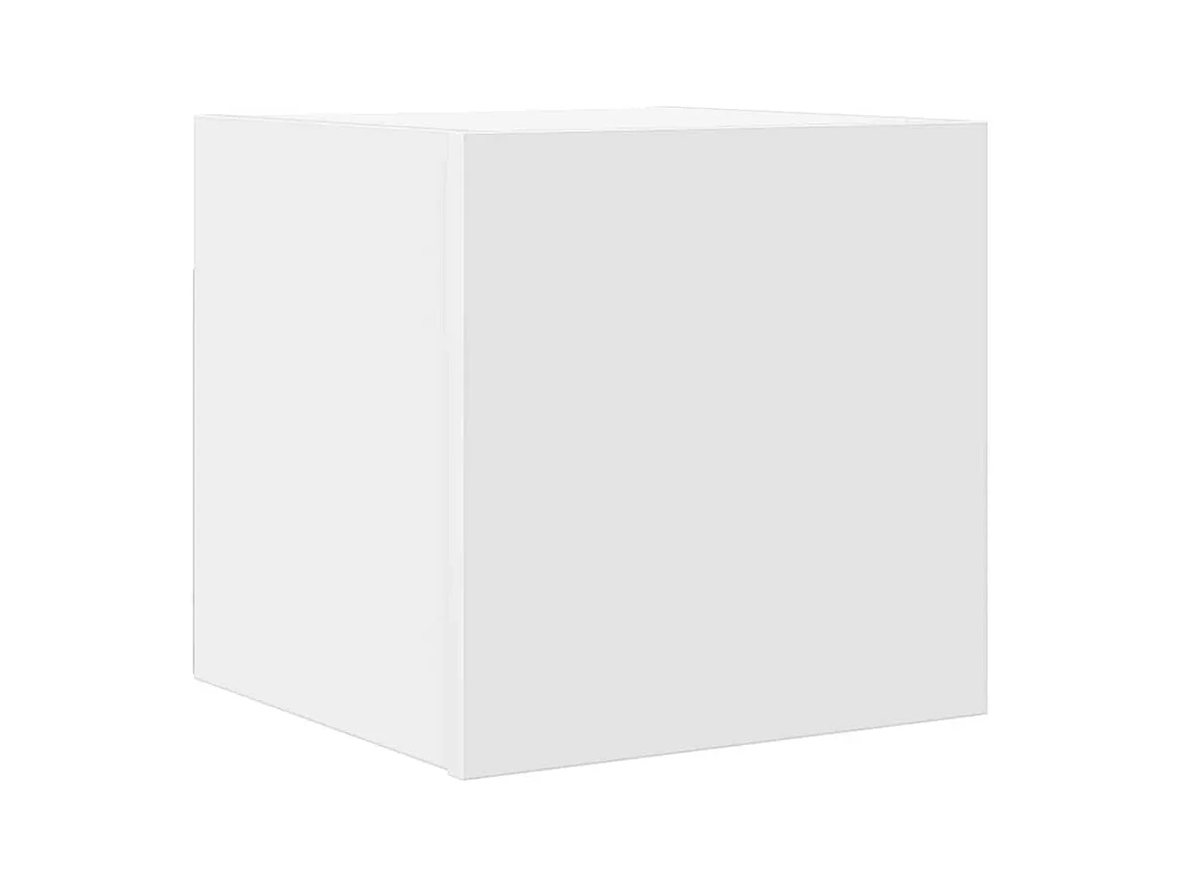 Mobile porta TV bianco da parete 30,5x30x30 cm