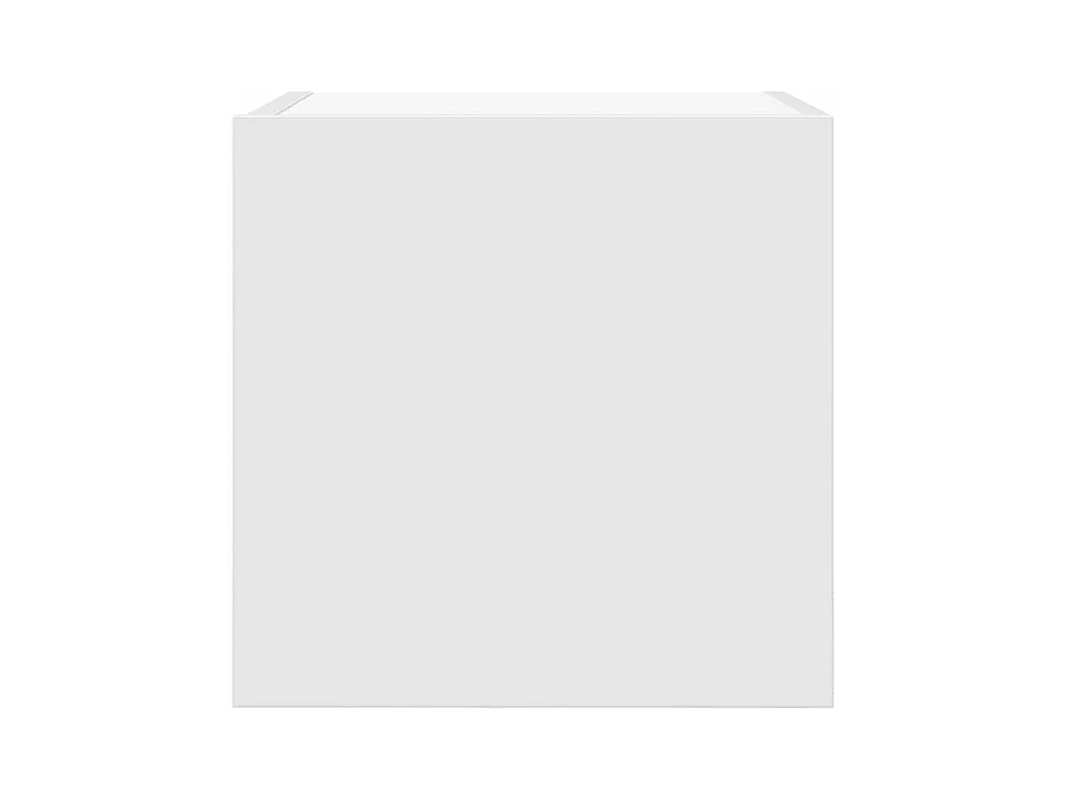 Mobile porta TV bianco da parete 30,5x30x30 cm