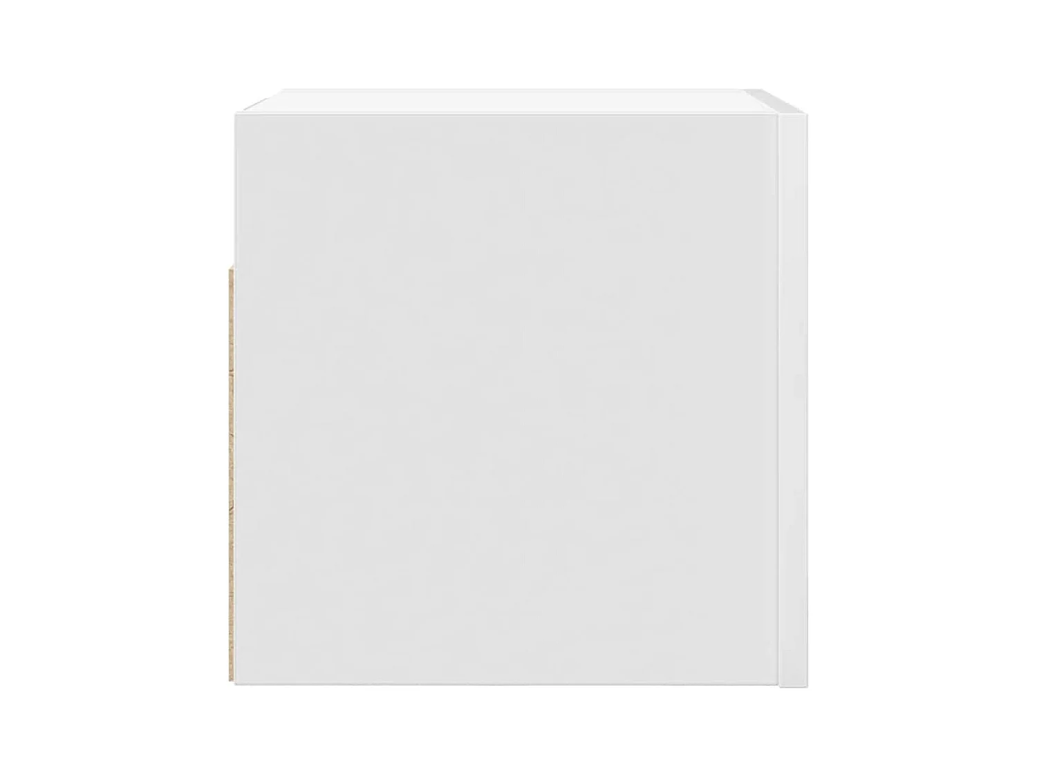 Mobile porta TV bianco da parete 30,5x30x30 cm