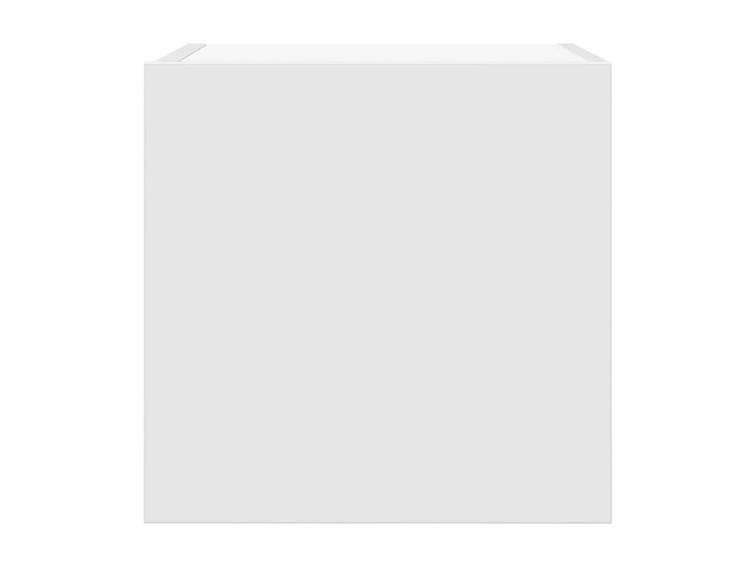 Mueble de TV de pared blanco 30,5x30x30 cm