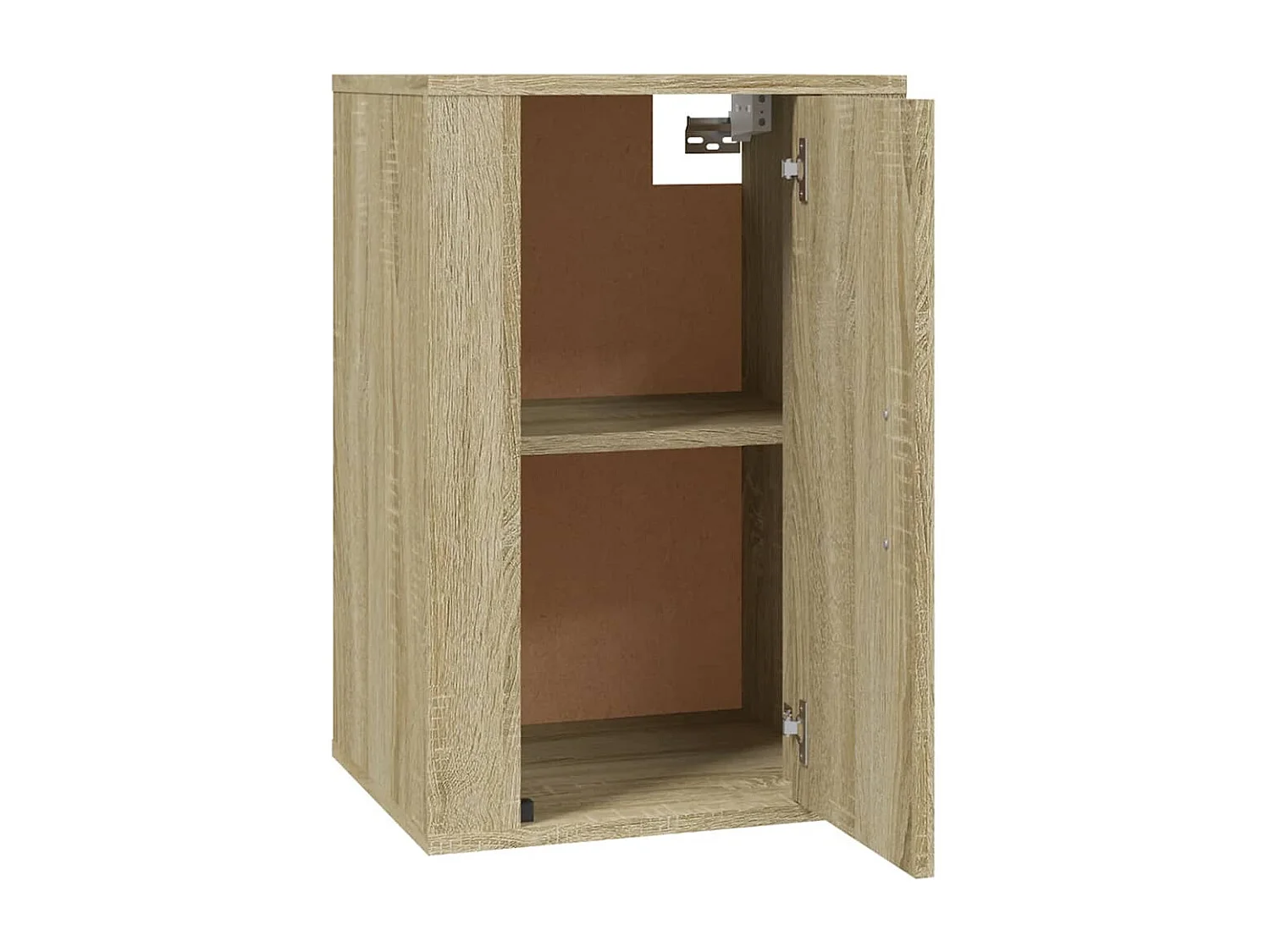 Wandmontierter TV-Schrank Sonoma-Eiche 40x34,5x60 cm