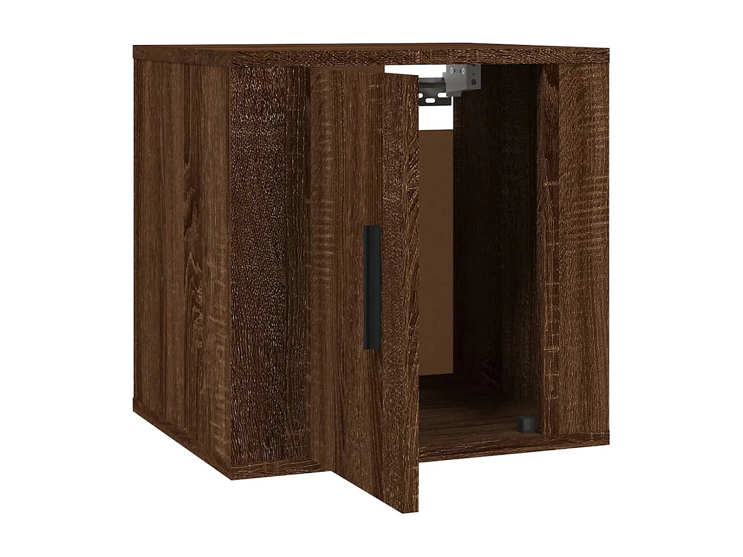 Mueble TV de pared Roble marrón 40x34,5x40 cm