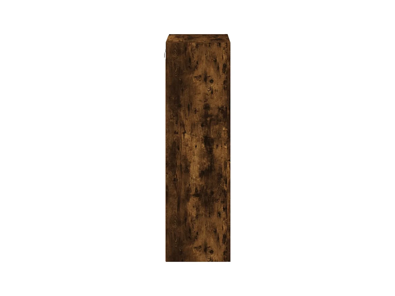 Meuble TV mural chêne fumé 40,5x30x102 cm bois d'ingénierie