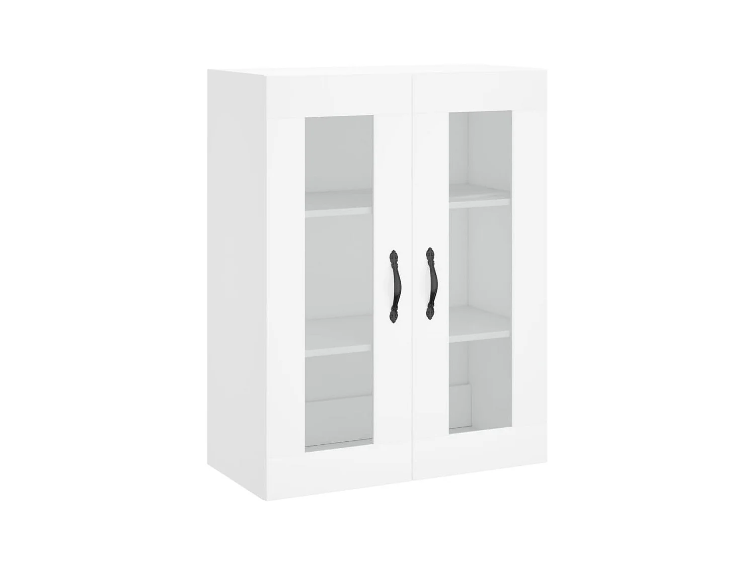 Armoire murale blanc 69,5x34x90 cm bois d'ingénierie