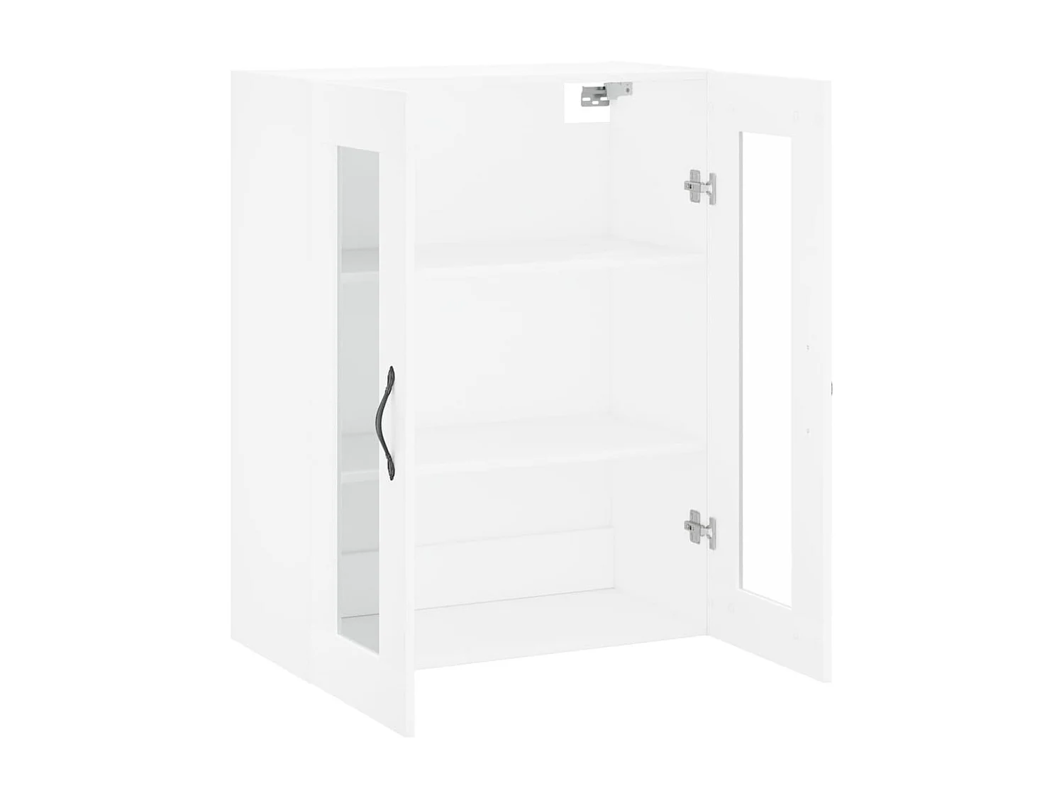 Armoire murale blanc 69,5x34x90 cm bois d'ingénierie