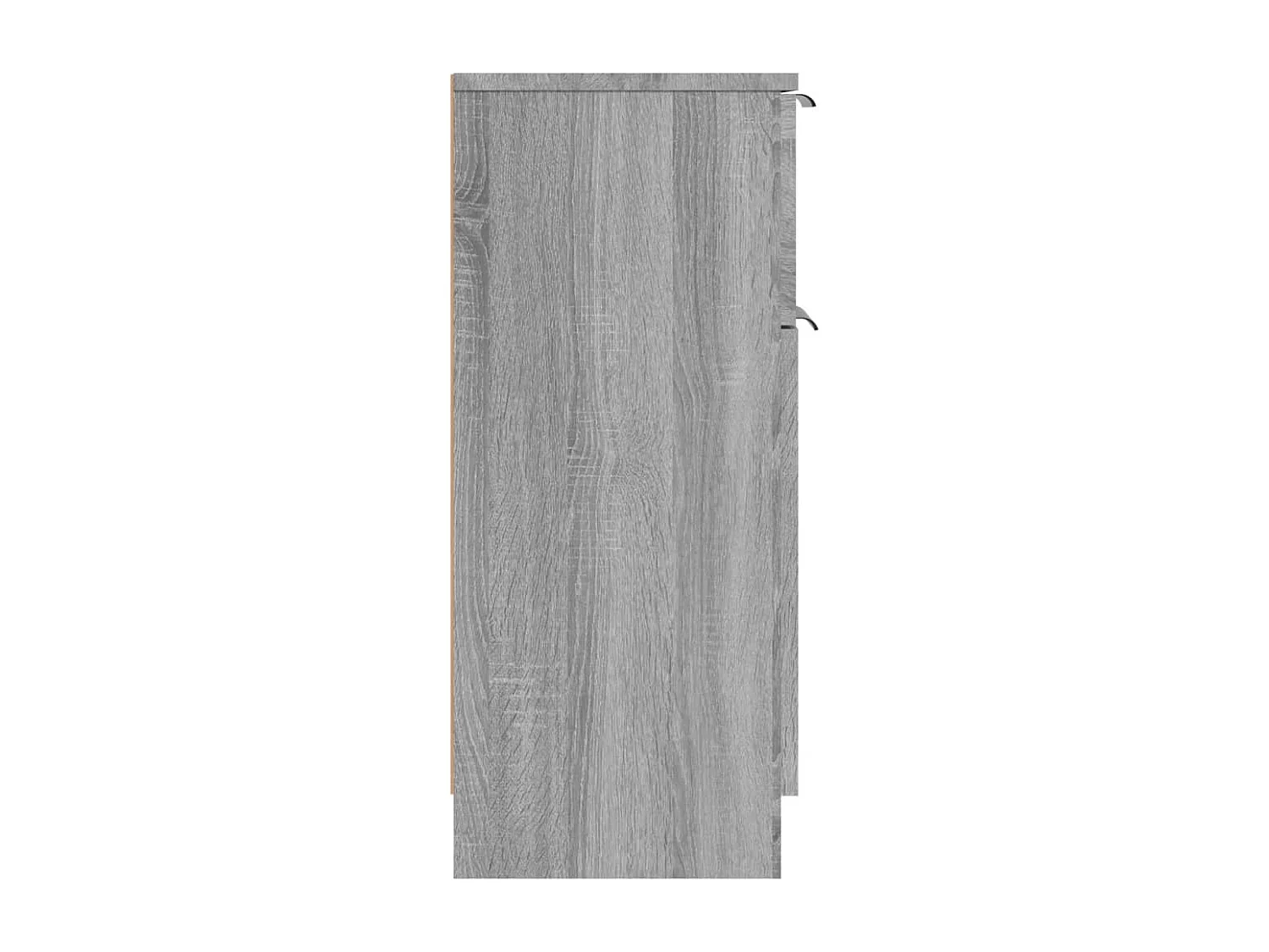 Sideboards 2 Stk. Sonoma grau 30x30x70 cm Holzwerkstoff