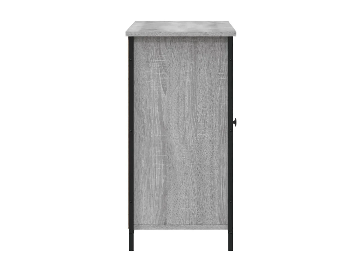 Buffet sonoma gris 100x35x70 cm bois d'ingénierie